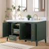 Bathroom Vanity Cabinet with Engineered Marble Top CVI VG