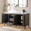 Bathroom Vanity Cabinet with Engineered Marble Top CVI DG