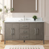 Bathroom Vanity Cabinet with Engineered Marble Top CVI DG