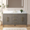 Bathroom Vanity Cabinet with Engineered Marble Top CVI DG