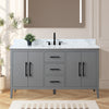 Bathroom Vanity Cabinet with Engineered Marble Top CVI G