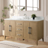 Bathroom Vanity Cabinet with Engineered Marble Top CVI NO