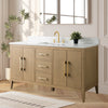 Bathroom Vanity Cabinet with Engineered Marble Top CVI NO