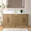 Bathroom Vanity Cabinet with Engineered Marble Top CVI NO