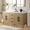 Bathroom Vanity Cabinet with Engineered Marble Top CVI NO