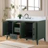 Bathroom Vanity Cabinet with Engineered Marble Top CVI VG