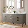 Bathroom Vanity Cabinet with Engineered Marble Top CVI DG