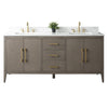 Bathroom Vanity Cabinet with Engineered Marble Top CVI DG