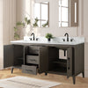 Bathroom Vanity Cabinet with Engineered Marble Top CVI DG