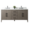 Bathroom Vanity Cabinet with Engineered Marble Top CVI DG