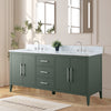 Bathroom Vanity Cabinet with Engineered Marble Top CVI VG