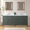 Bathroom Vanity Cabinet with Engineered Marble Top CVI VG