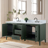 Bathroom Vanity Cabinet with Engineered Marble Top CVI VG