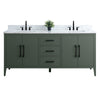 Bathroom Vanity Cabinet with Engineered Marble Top CVI VG