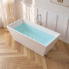 Acrylic Rectangular Freestanding Bathtub B81 Narbonne