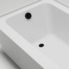 Acrylic Soaking Bathtub with Overflow and Drain B301 Left