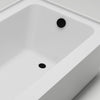 Acrylic Soaking Bathtub with Overflow and Drain B301 Right