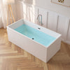 Acrylic Flatbottom Freestanding Bathtub B81 Talence