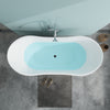 Acrylic Freestanding Soaking Bathtub B8052