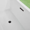 Acrylic Flatbottom Freestanding Bathtub B81 Tarbes