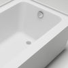 Acrylic Soaking Bathtub with Overflow and Drain B301 Right