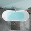 Acrylic Freestanding Soaking Bathtub B8052