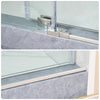 Frameless Sliding Shower Door with Explosion Proof Clear Glass SH676-08