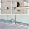 Frameless Sliding Shower Door with Explosion Proof Clear Glass SH676-08