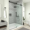 Frameless Sliding Shower Door with Explosion Proof Clear Glass SH676-08