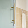 Frameless Sliding Shower Door with Explosion Proof Clear Glass SH676-08