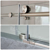 Frameless Sliding Shower Door with Explosion Proof Clear Glass SH676-08