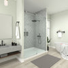 Frameless Sliding Shower Door with Explosion Proof Clear Glass SH676