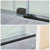 Frameless Sliding Shower Door with Explosion Proof Clear Glass SH676