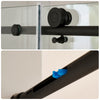 Frameless Sliding Shower Door with Explosion Proof Clear Glass SH676