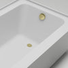 Acrylic Soaking Bathtub with Overflow and Drain B3022 RIGHT