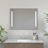 Frameless Rectangular LED Light Bathroom Vanity Mirror in Clear VA1