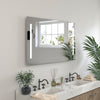 Frameless Rectangular LED Light Bathroom Vanity Mirror in Clear VA1