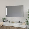 Frameless Rectangular LED Light Bathroom Vanity Mirror in Clear VA1