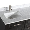 Bath Vanity with Vanity Top in White with White Basin and Mirror VA20 DB