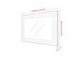LED Lighted Bathroom Vanity Mirror VA34