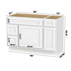 Bath Vanity Cabinet CVD LR1 KIT