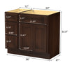 Bath Vanity Cabinet CVD 12-3 KIT