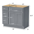 Bath Vanity Cabinet CVD 12-3 KIT