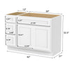 Bath Vanity Cabinet CVD 12-3 KIT