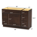Bath Vanity Cabinet CVD LR2 KIT
