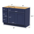 Bath Vanity Cabinet CVD 12-3 KIT