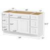 Bath Vanity Cabinet CVD 12-3 KIT