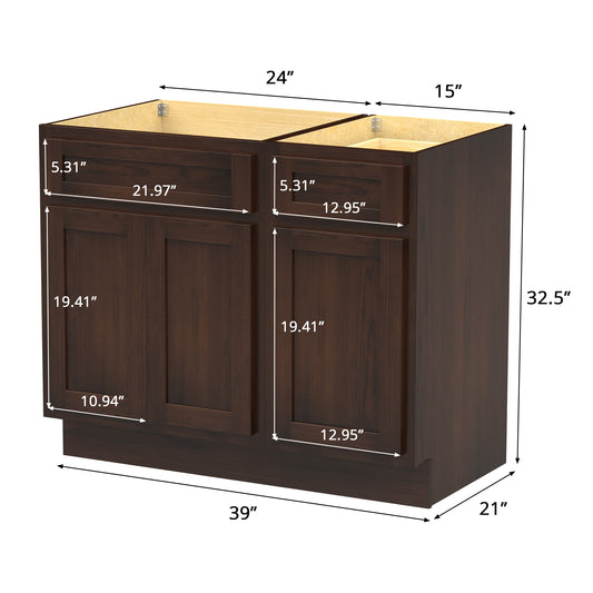 Bath Vanity Cabinet CVD 15-1 KIT