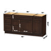 Bath Vanity Cabinet CVD LR1 KIT