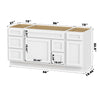 Bath Vanity Cabinet CVD LR1 KIT